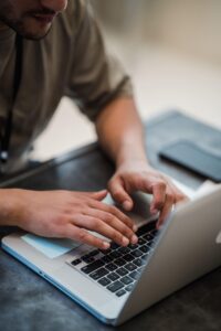 laptop grijs